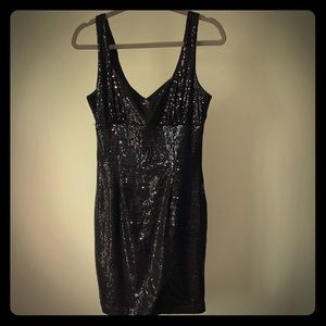 Sequin BLACK dress 👗